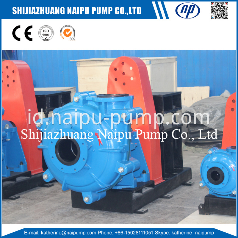 Horizontal slurry pumps